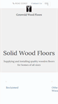 Mobile Screenshot of cotswoldwoodfloors.com